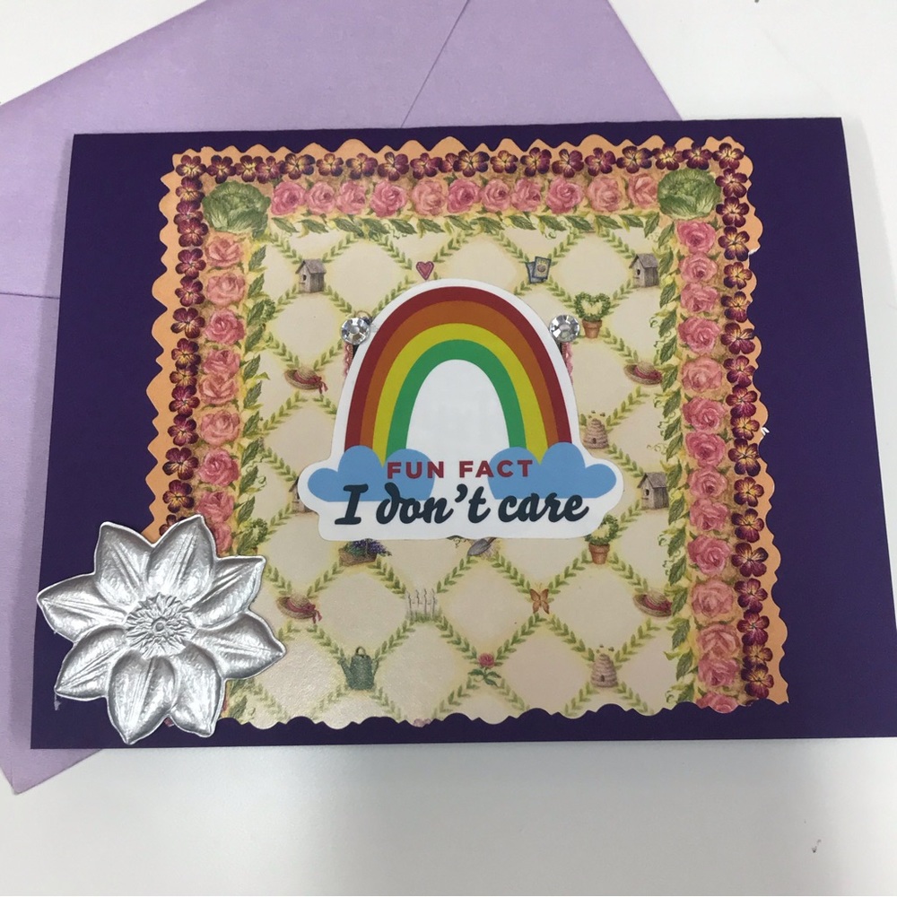 Handmade card 💜
